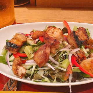 お肉もりもりサラダ(穂ﾟん亭)