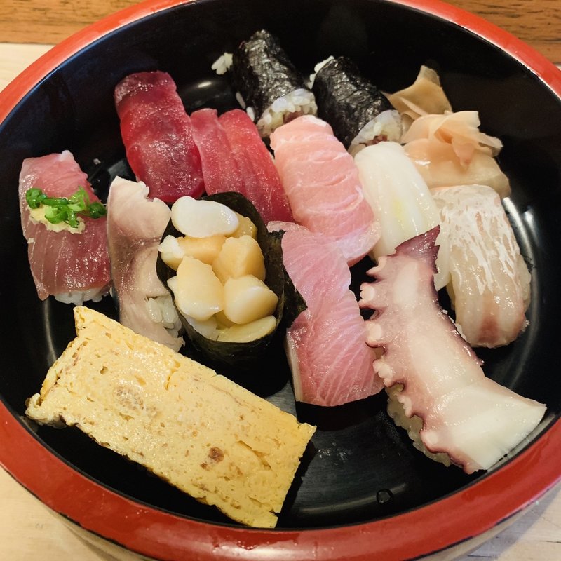 上寿司(扇寿し)