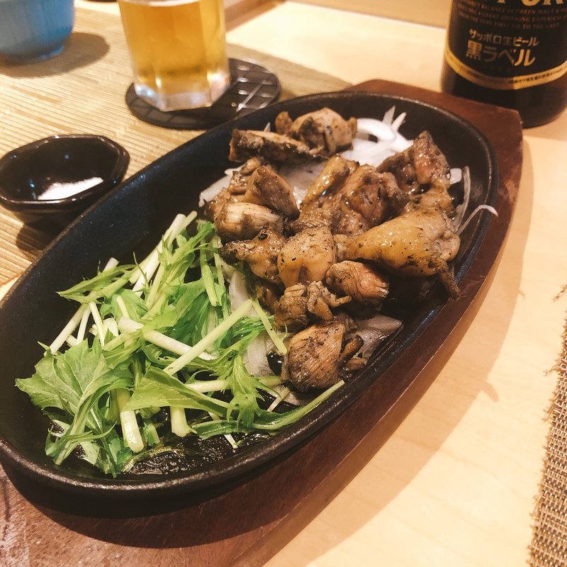 青森地鶏ももの火柱焼き(やだらめぇ 高田馬場店)