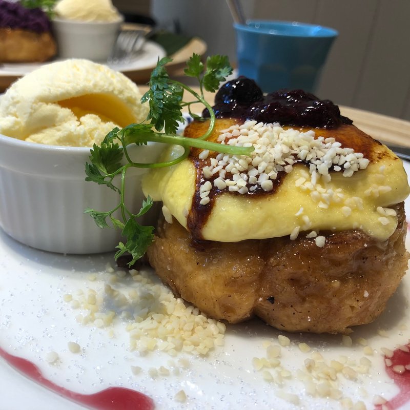 ブリュレフレンチトースト(LONCAFE 鎌倉小町通り店)