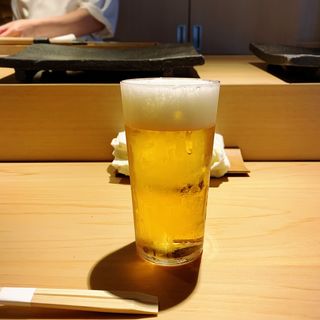生ビール(西麻布 すし天)