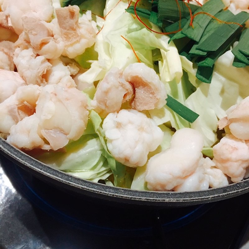 もつ鍋(海鮮処　松月亭　博多中洲店)