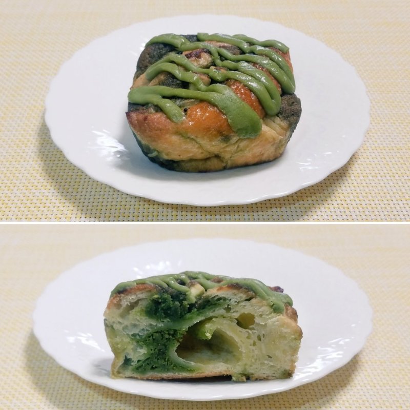 抹茶バブカ(フレッシュベーカリー神戸屋 市ヶ谷駅店)