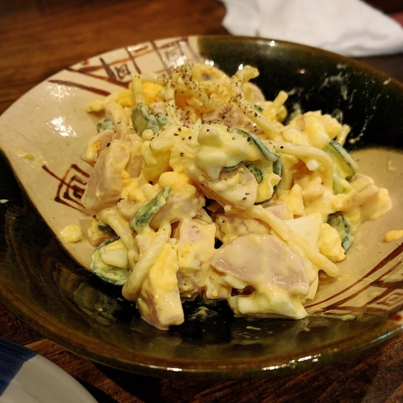 パスタサラダ(赤○中目黒｜居酒屋)