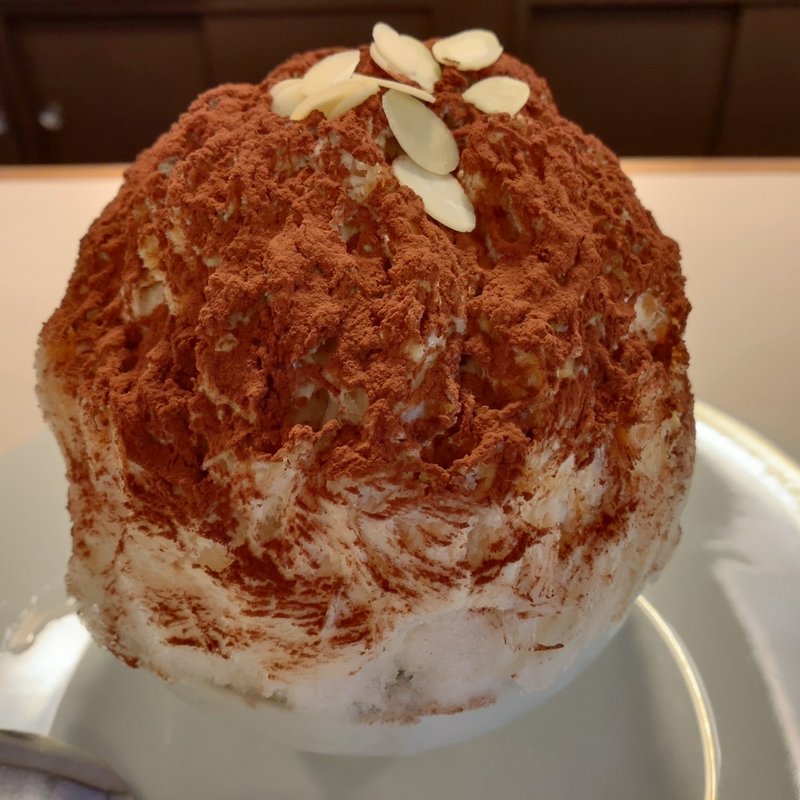 からめるチョコピー(かき氷 蔦)