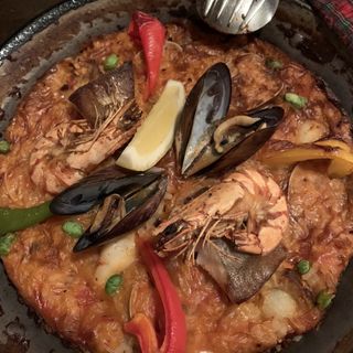 魚介のパエリア(SPAIN Restaurant ＆ Bar エルカミーノ （スペイン レストラン アンド エルカミーノ）)