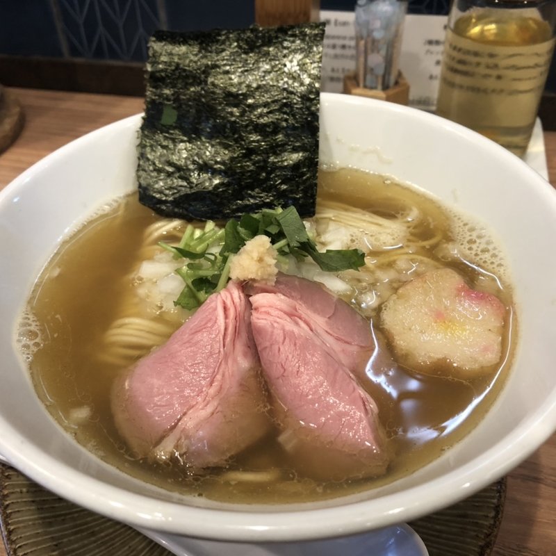 生姜煮干しソバ(中華ソバ 篤々 TOKU-TOKU)