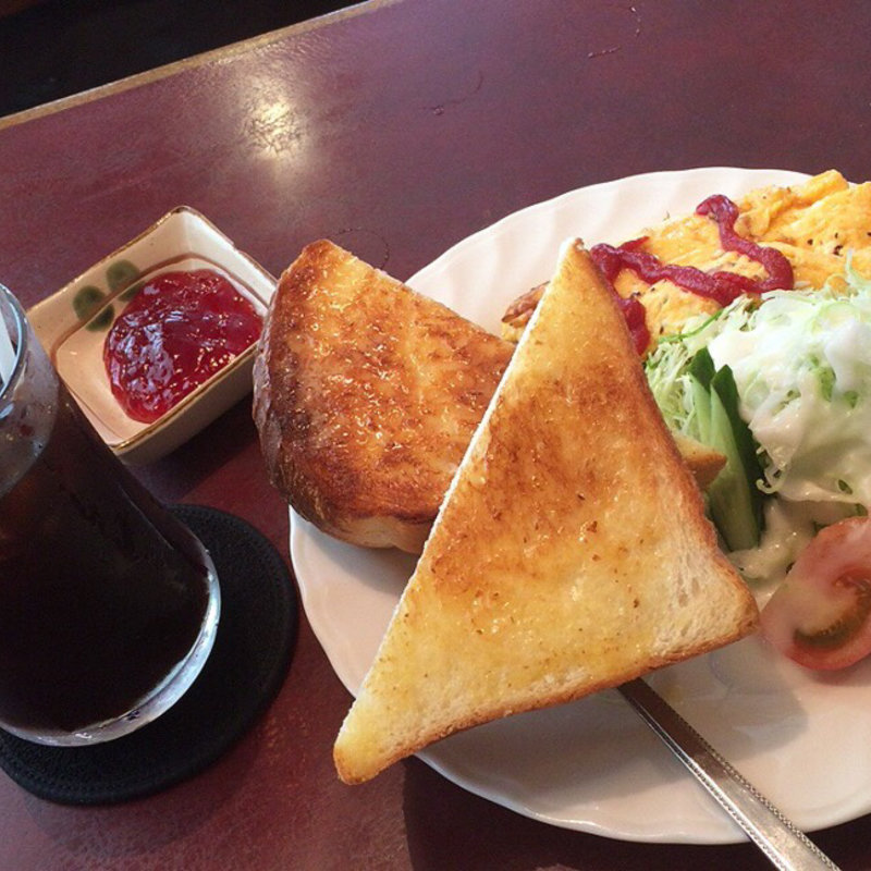 オムレツセット(珈琲ナゥブル)