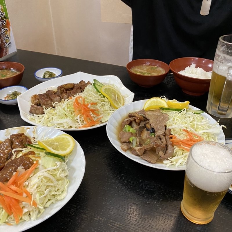 大トンテキ定食(来来憲  本店)