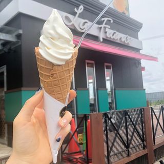ソフトクリーム　プレーン(ら・ふらんす 城山店)