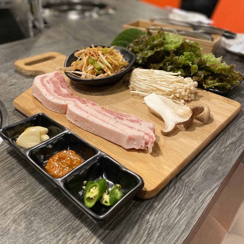 キムギョプサルセット(デジクラブ)