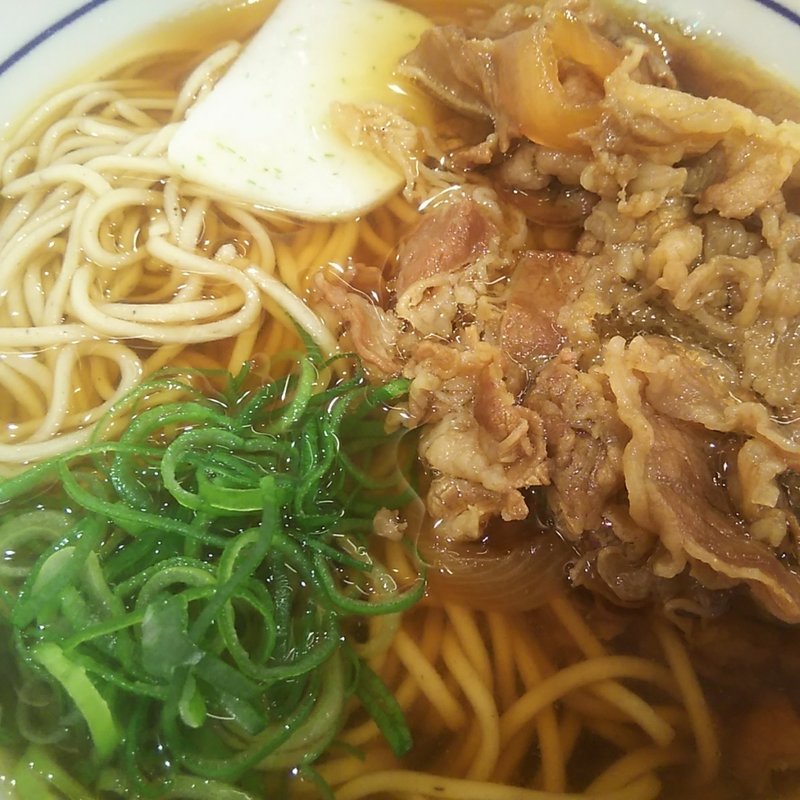 朝肉そば(なか卯 西葛西駅前店 )