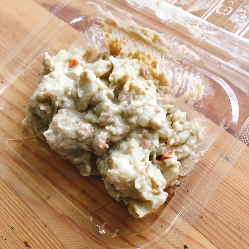 蟹味噌ポテトサラダ(天丼しみず)