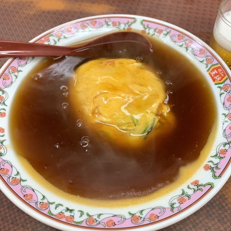 かに玉(餃子の王将 天四店)