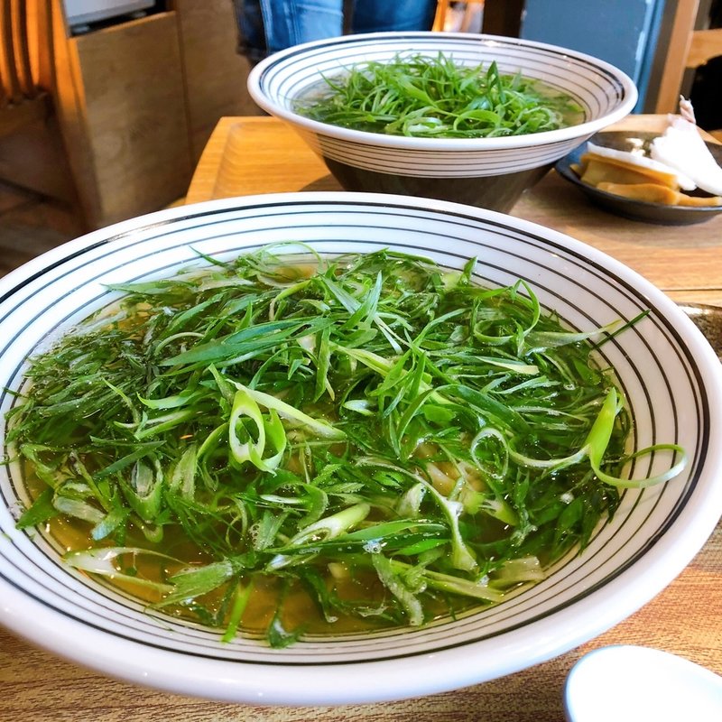 九条葱らぁ麺(野菜巻き串酒場 ハライッパイ)