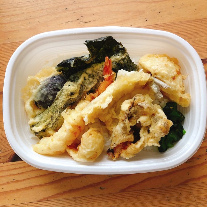 特上天丼(天丼しみず)