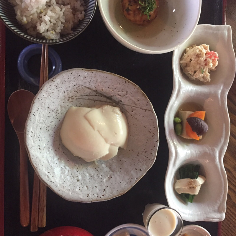 おとうふランチ(お豆ふ処うめだ屋)