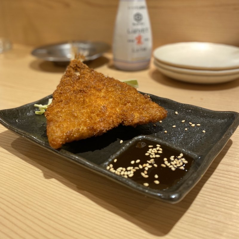 アジフライ(大衆居酒屋大革命 アレやコレ屋 四日市店)