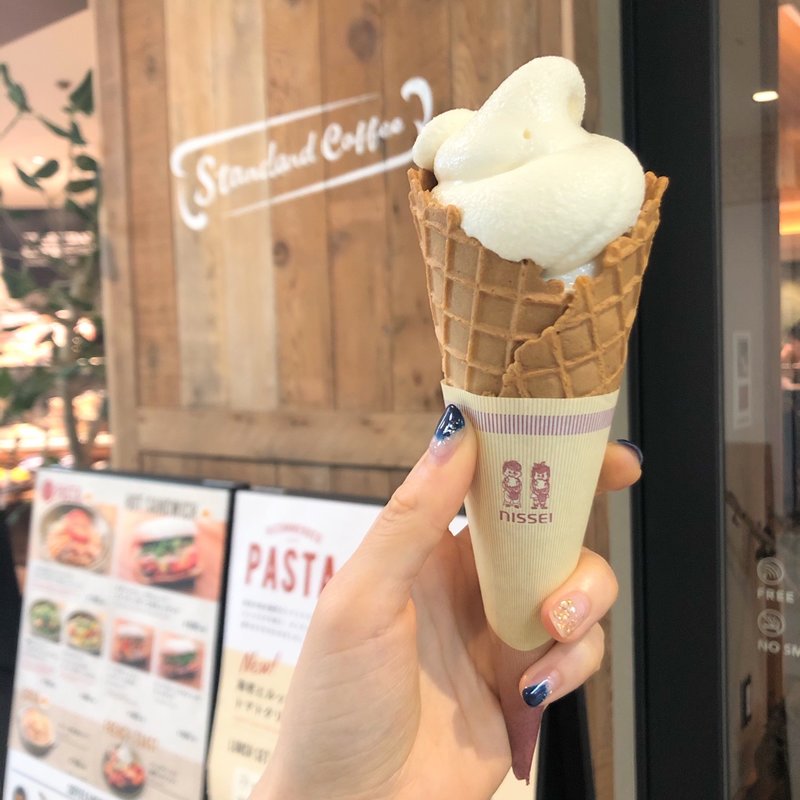 濃厚ミルクソフト(スタンダードコーヒー　standard coffee)