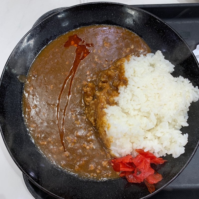 坦々カレー(餃子の王将 武蔵溝ノ口駅前店)
