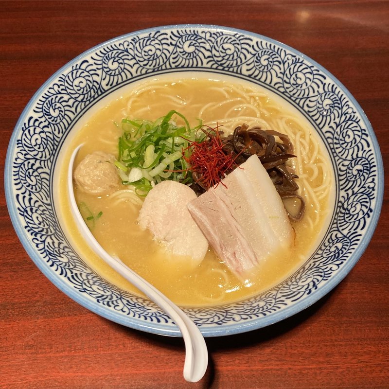 濃厚鶏白湯(与力屋)