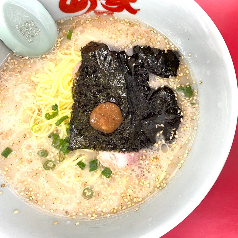 朝ラーメン(ラーメン山岡家 太平店)