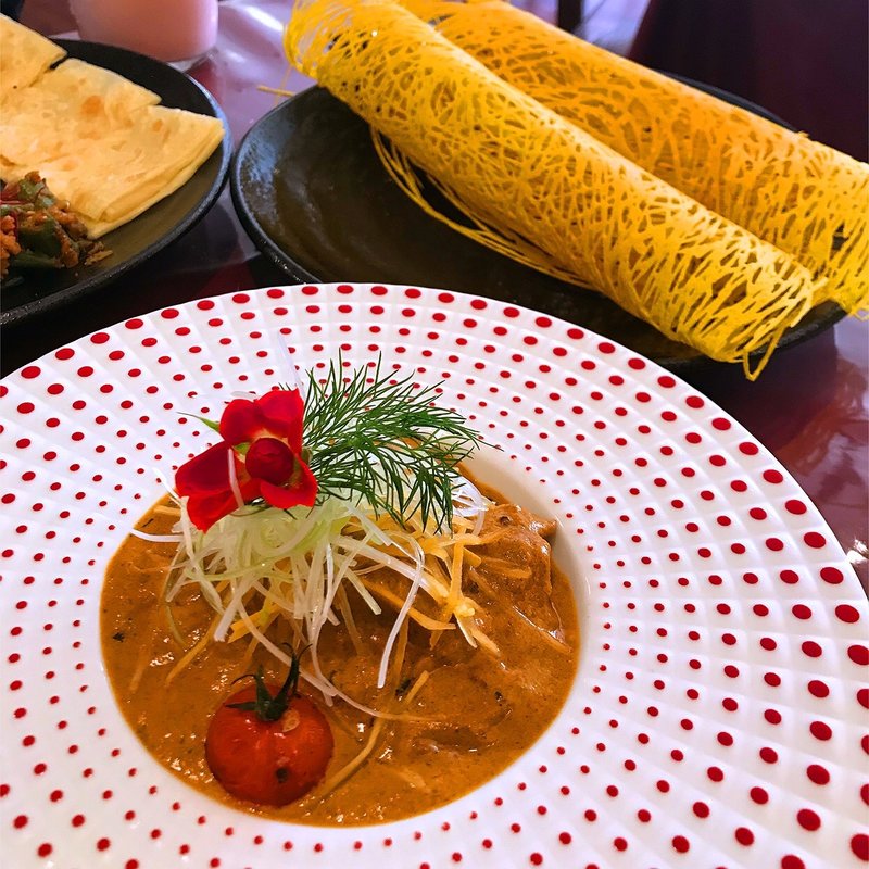 バターチキンカレー＆ロティジャラ(ベンガルタイガー)