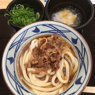 鬼おろし肉ぶっかけ(丸亀製麺 マークイズ福岡ももち店)