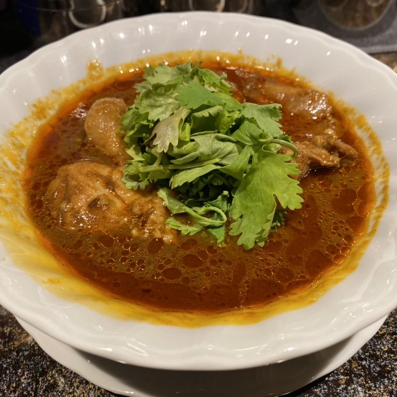 チキンカレー(一条もんも先生のカレー診療所 銀座本院)