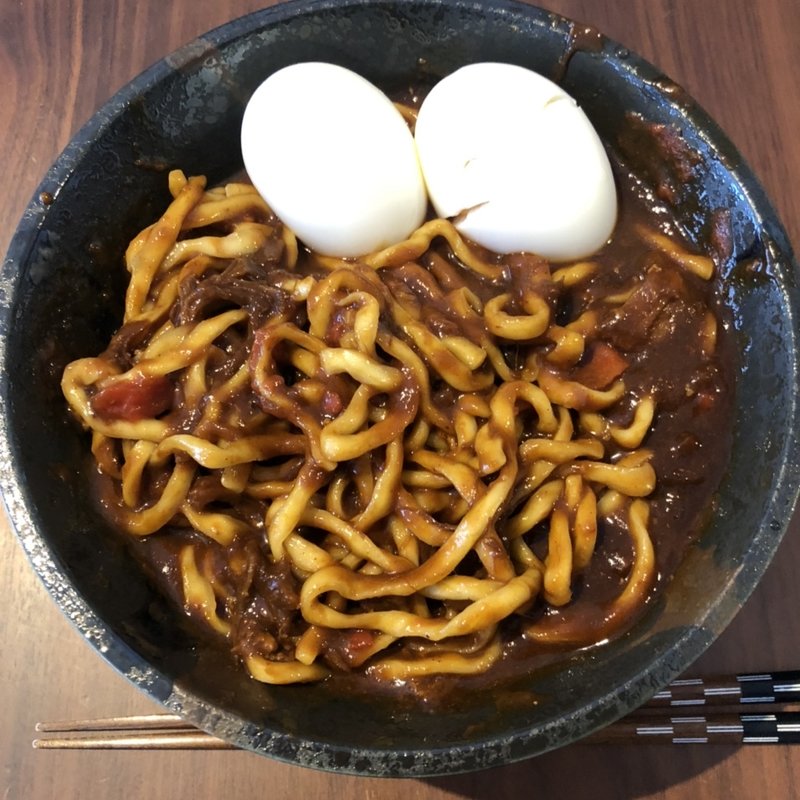 どろりんちょデミグラスカレー麺(スタミナ満点ラーメンすず鬼)