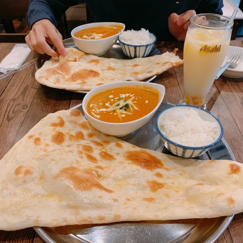 バターチキンカレーセット(アジアンダイニング・アムリット)