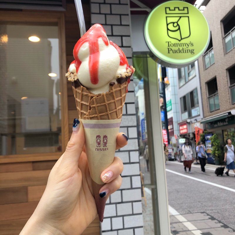 チーズソフトクリーム(トミーズプリン工房)