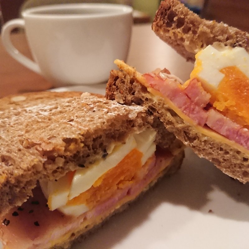 メープルベーコンサンド(上島珈琲店 心斎橋店)