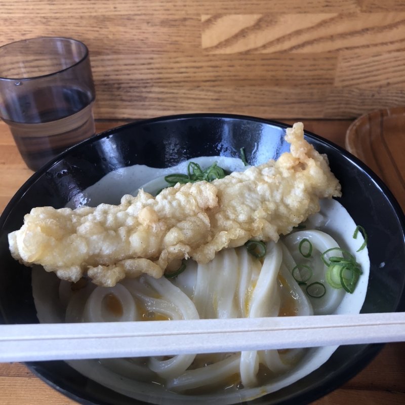 とり天ぶっかけ冷(山越うどん)