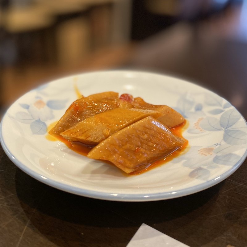 大根の漬物(中華四季彩料理 味昇)