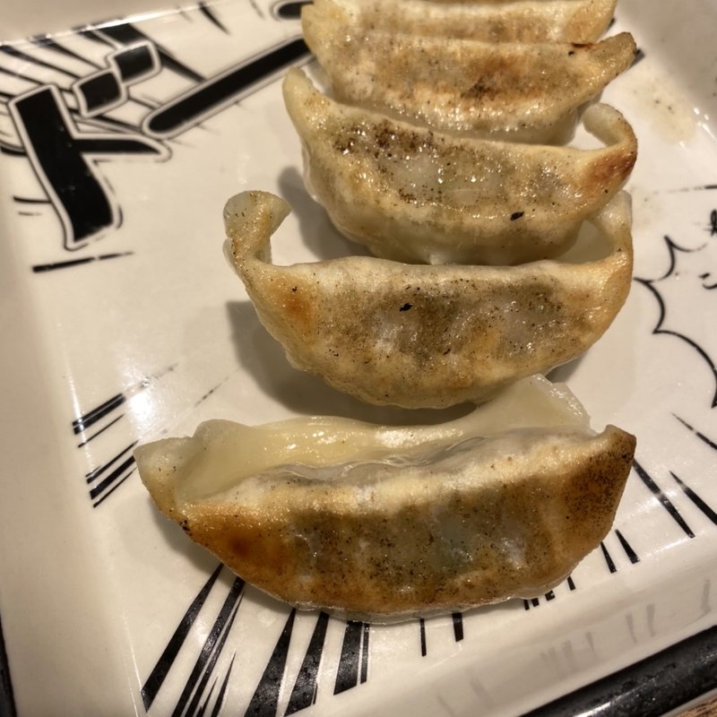 焼き餃子(鶏そば十番１５６ 麻布十番本店)