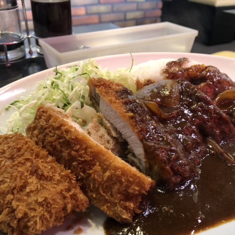 カツカレー(キッチン ニューほしの)