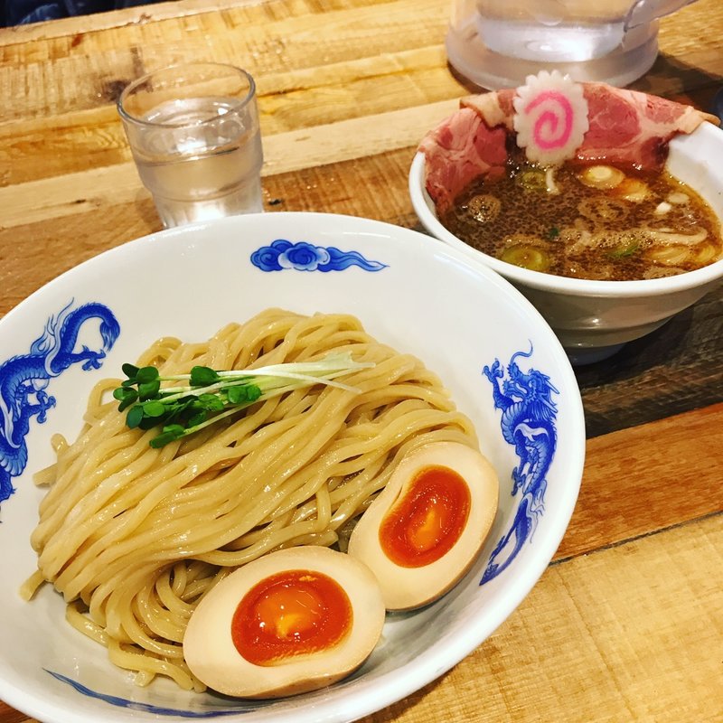サバ濃厚鶏つけ麺(サバ6製麺所 成城学園前店)