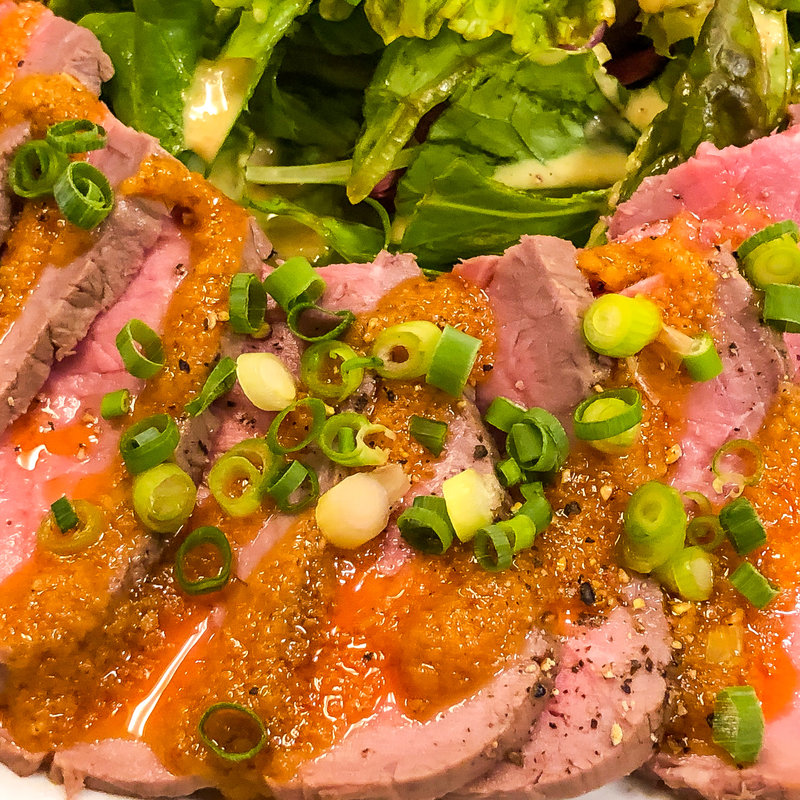 ランチの肉の定食(肉系居酒屋 肉十八番屋 虎ノ門店)