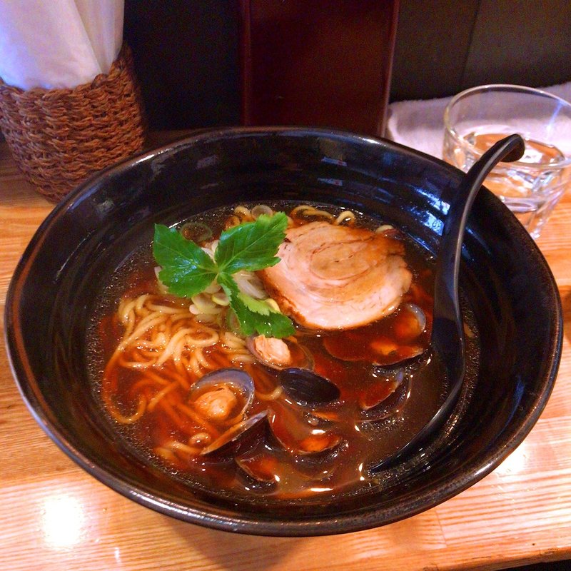 寒蜆らーめん(魚骨らーめん 鈴木さん)