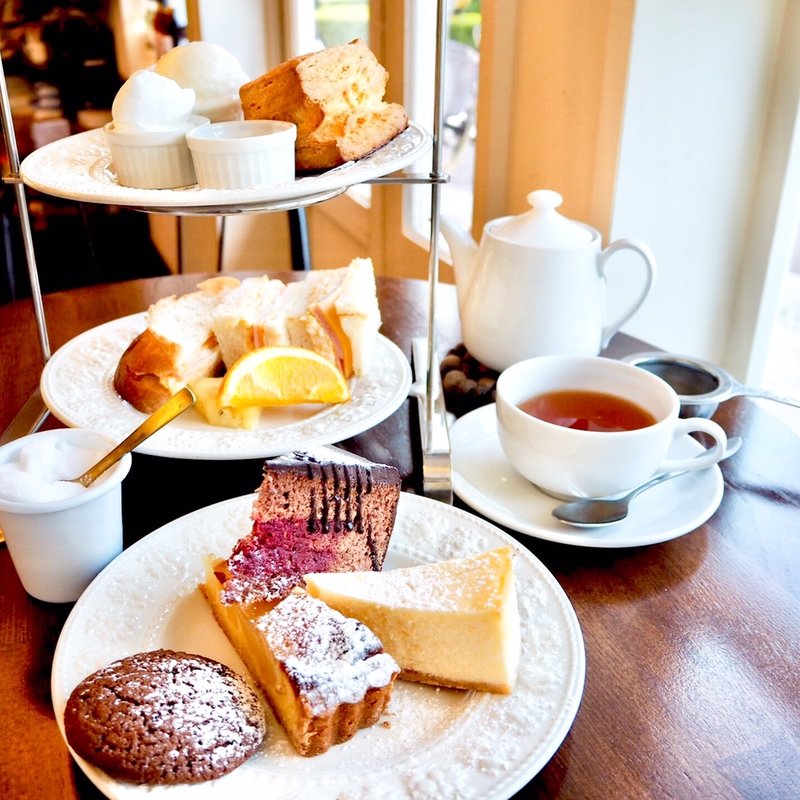 アフタヌーンティーセット(カフェ ハル サクラ オカモト)