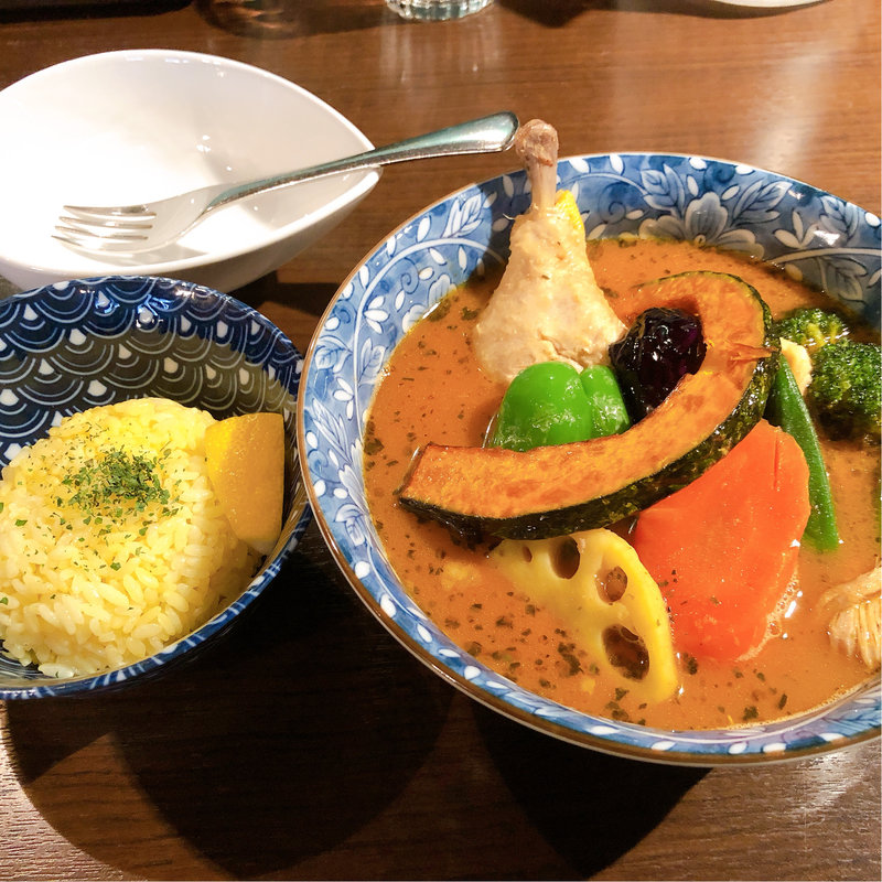 チキン野菜カリー(SAKURA BROWN)