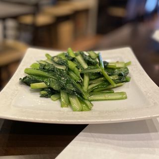 青菜炒め(中華四季彩料理 味昇)