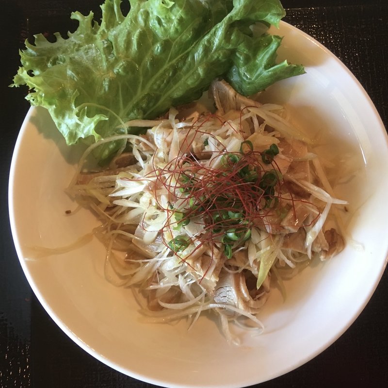 ネギチャーシューの辛味和え(西仙台カントリークラブ )