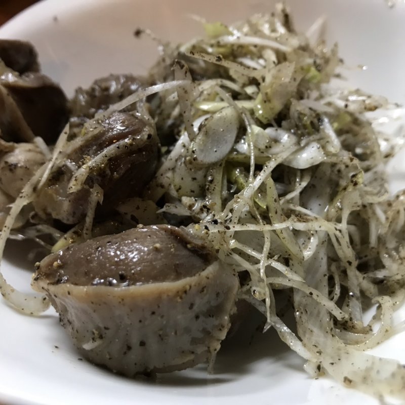 砂肝黒コショウあえ(陳麻家 三軒茶屋店)