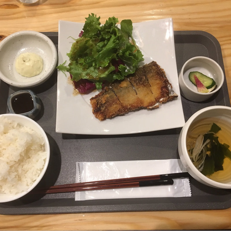 さばカツ定食(SABAR+仙台店)