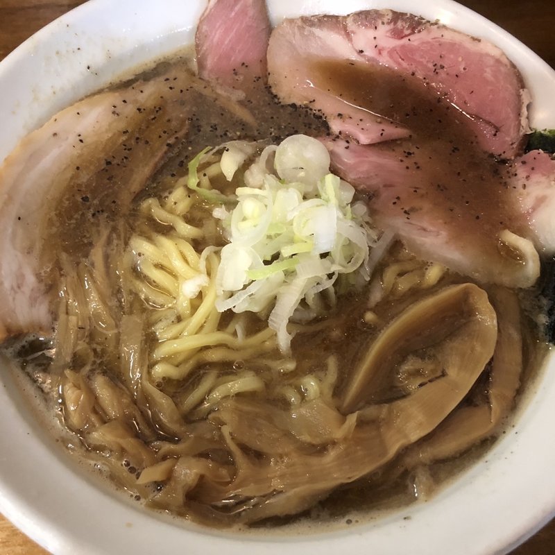 煮干しラーメン(天狗庵)