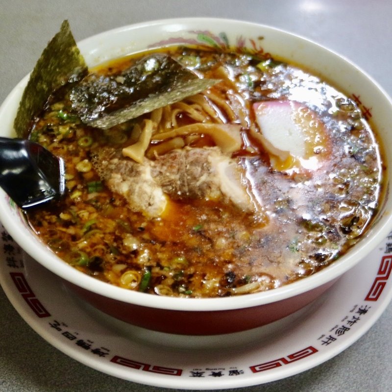 辛口こってりラーメン(ラーメン大学石松 )