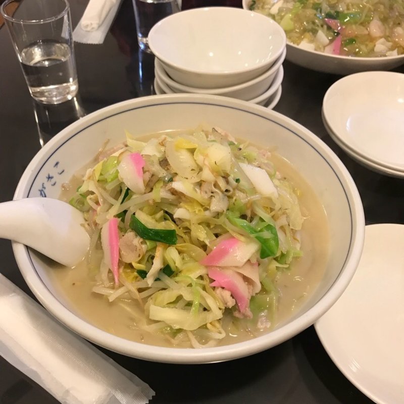 ちゃんぽん(中華飯店ながさこ)