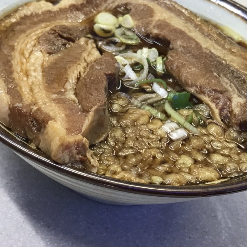 肉そば(肉そば豊島)